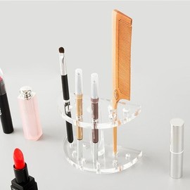 [Lungs_62] Brush Pencil Display Stand Makeup Accessory Acrylic Holder (46391097) / [룽스_62]붓 연필 브러쉬진열대 메이크업소품 아크릴꽂이 (46391097)