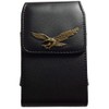 Premium Classic 3D Eagle Style Pouch case with Belt Clip