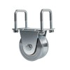 Heavy Duty 4" V-Groove Slide Gate Wheel Kit,3000lbs Capacity, Dual