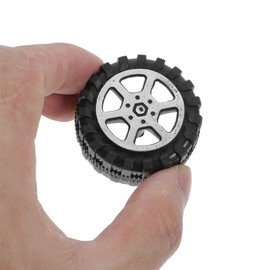 Totority 20sets Wheel Replacement Kit Toy Vehicle Model Axles Easy Installation Versatile for Toys