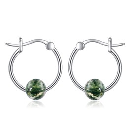 Pearl/Cow/Frog Earrings for Women Sterling Silver Pearl/Cow/Frog Jewellery Tiny Earrings Gifts for Women Girls, Sterling Silver, Pearl