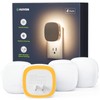 AUVON Plug-in LED Backlit Night Light with Motion Sensor &