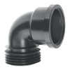 Plumbing Drain Adaptor 4" PVC Soil Clay CAST Iron Black
