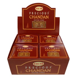 HEM Precious Chandan Cone Set of 12