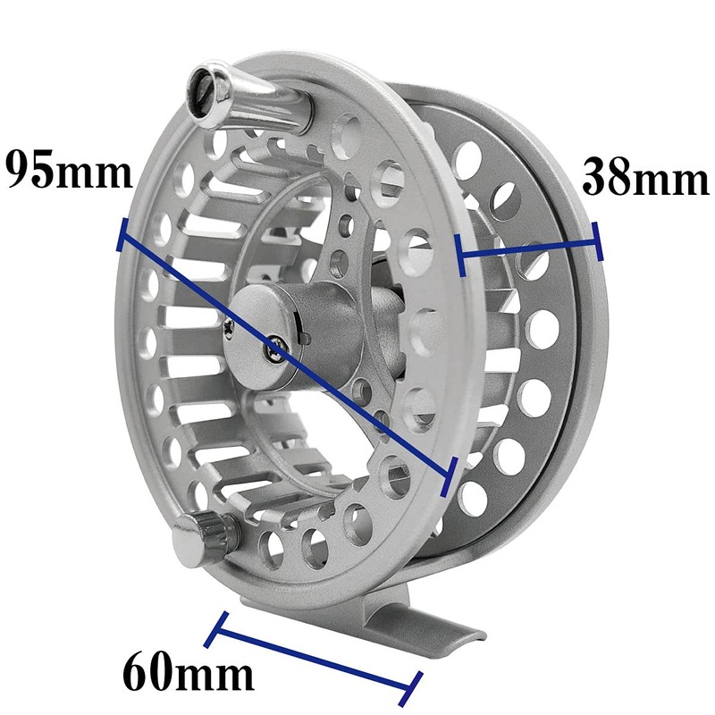 Orurdo Fishing Tackle Fly Reel "Flaldo A" Large Arbor Fly