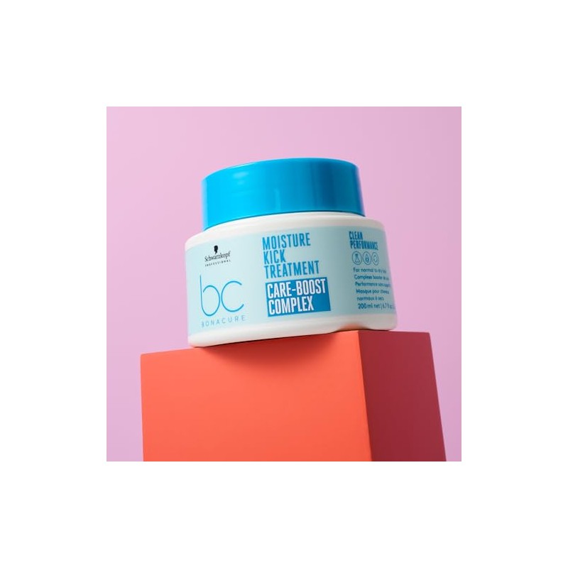BONACURE Moisture Kick Mascarilla Hidratante Glicerol, Cabello Seco 200 ml