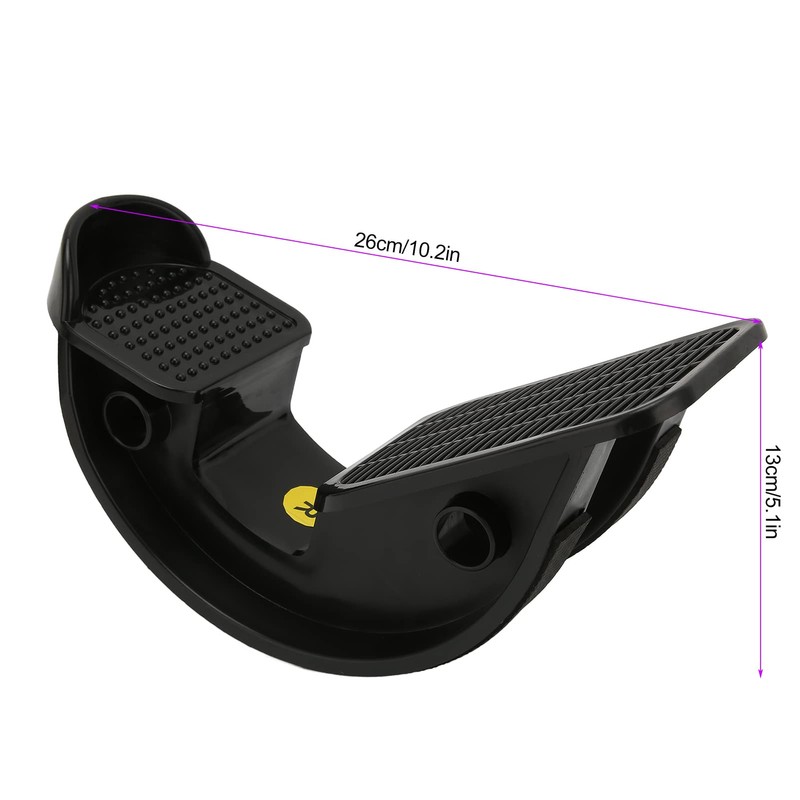 Foot Rocker Black Calf Stretcher Achilles Tendon Support for Achilles