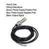 Proximity Switch Approach Sensor 3 Wire DC6‑36V M12 Accessory for