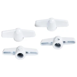 Ideal Security SK929T Butterly T Window Casement HandlesFor 11/32” Splines, Fits Most Operators 4 Window Crank