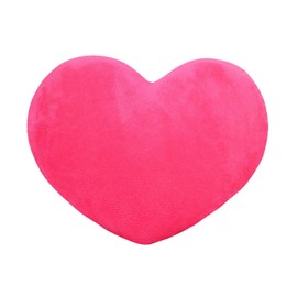 Heart Cushion, Heart Cushion Children's Room, Cuddly Cushion Children's Heart Shape Decorative Cushion Pillow Decorative Cushion, Plush Children's Cushion for Children's Room, Sofa Decoration (Rose B,