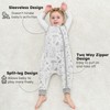 Yoofoss Pack of 2 Baby Sleeping Bags with Feet, 100%