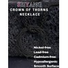Seiyang Crown of Thorns Necklace for Men Women 925 Sterling