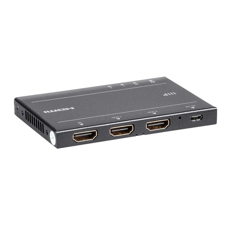 Monoprice Blackbird 4K Pro 1x2 Ultra Slim HDMI Splitter -