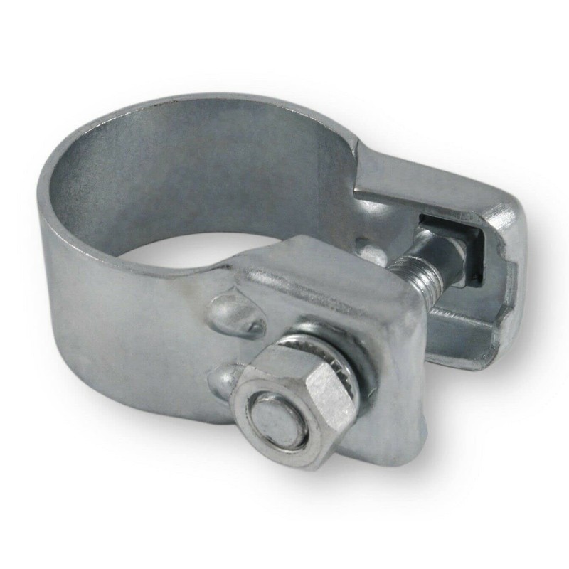 2x Wide Range Clamps Diameter 37-82 mm Exhaust Clamp Tractor