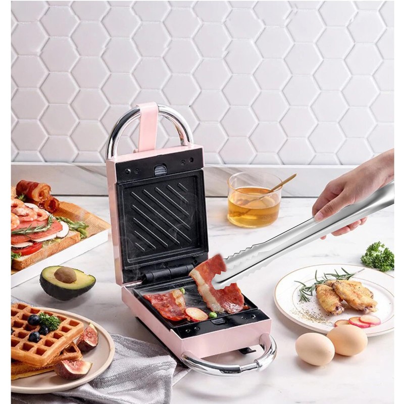 XUSSMM Pack of 15 Candybar Tongs, 3 Sizes Stainless Steel