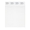 PANTONE Smart 11-0601X Color Swatch Card, Bright White