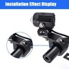 2Pcs Black Light Bar Mounts,Motorcycle Mounting Brackets,Light Bars Mounting Brackets,Bracket