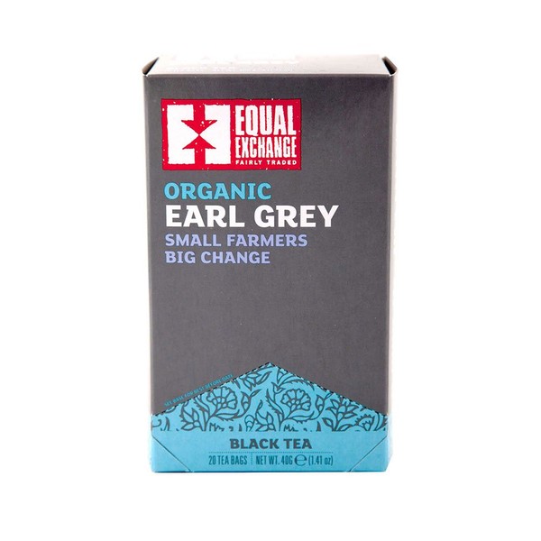 Equal Exchange Organic Earl Grey Tea, 20-Count