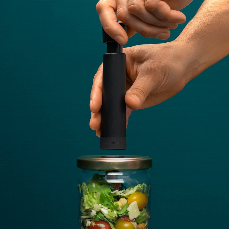 Airtender Vacuum Set Containers and Bottles - Vacuum Pump -