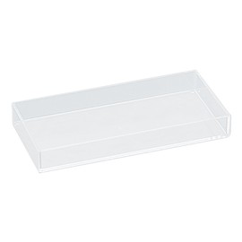 Desco R4 Clear Case, Size (D x W x H): 4 x 8.3 x 1.1 inches (10.1 x 21.2 x 2.7 cm), Made in Japan