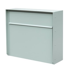 Wall Mount Mailbox for House Outside, Anti-Theft Locking Mailbox, Weatherproof Mailboxes 13.5" H x 15" L x 5.5" D, Green