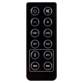 New RC10E Replace Remote Control - R1280DB Bookshelf Speakers Remote Control Replacement fit for EDIFIER RC10E R1280DB Bluetooth Powerful Bookshelf Speakers Remote Controller