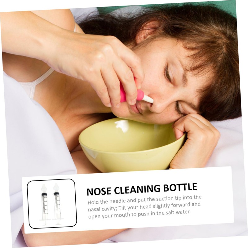 OHPHCALL Nasal Irrigators Set for Baby Nasal Cavity Cleaning Tools
