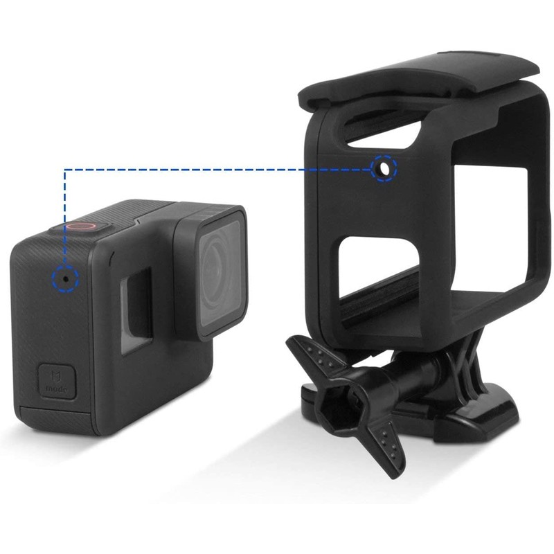 KOSONE Hero Protective Case, Frame Compatible with GoPro Hero 7