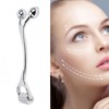 Face Roller Massager Zinc Alloy Deep Tissue Massage Multifunction Comfortable