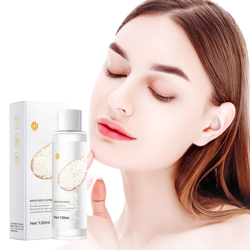 Hppsctink Rice Toner Facial Toner, 120 ml Rice Toner and