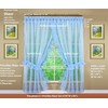Today's Curtain, Emelia Priscilla Sheer Pair 60" W x 63"