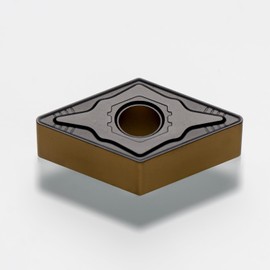 CNC Carbide Inserts DNMG442/DNMG150608-GM for Metal Lathe Turning Tools, TiN Coated Carbide Lathe Tools, Roughing and Semi-Finishing chipbreaker Cutter, 10 PCS