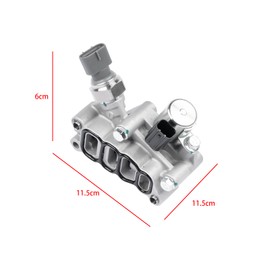 AKWH 15810-RKB-J01 Engine Variable Valve Timing VVT Solenoid with Gasket Replacement for Honda Odyssey Pilot Accord 2.4L 3.0L 3.5L 15810RKBJ01