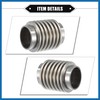 A ABSOPRO Car Exhaust Flexible Pipe, 38x70mm 1.5"x2.76" Exhaust Flex