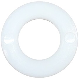 AERZETIX - C48567 - Set of 20 Flat Washers Polyamide PA Nylon M14 Diameter Outer 28 mm Thickness 2.6 mm - DIN 125 - for Mounting Light Materials