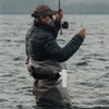 Fishing Rod Belt with Movable Ring Adjustable Fishing Fighting Belt