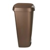 Umbra Brim 13 gal Bronze Plastic Step On Trash Can