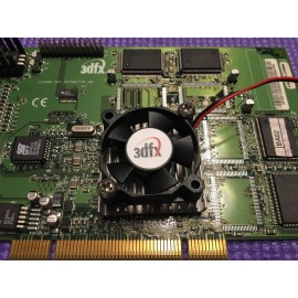 Unbranded 3DFX Voodoo 3 2000 AGP and or PCI GPU Cooling Fan (VIDEO CARD NOT INCLUDED)