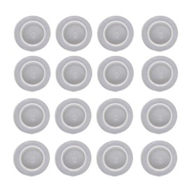 100 Pcs Plastic Syringe Tip Caps for Crafts Industrial Work (Type 10)