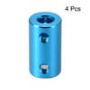sourcing map Shaft Coupling Connector 6 mm to 8 mm