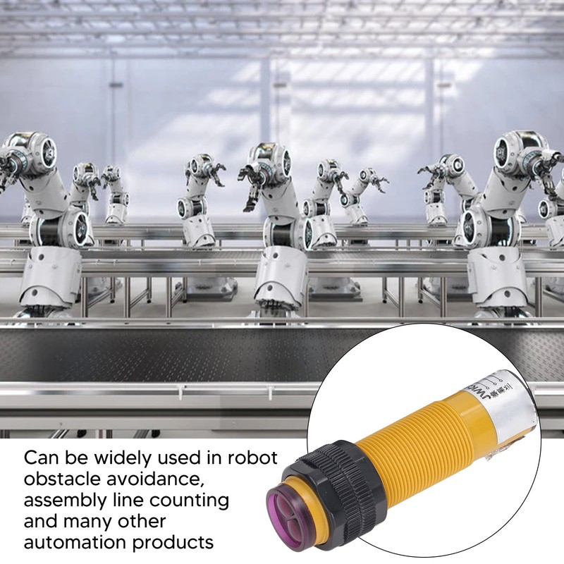 5Pcs Infrared Photoelectric Switch IP54 PNP Normally Open Obstacle Avoidance