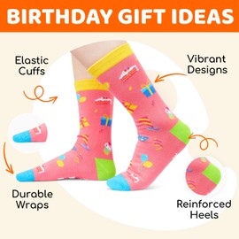 Zmart 30th Birthday Gift Ideas Socks - Best Gifts for 30 Year Old Women Men Her Him