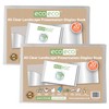 eco-eco 2 Pack A5 50% Recycled 20 Pockets Clear Landscape