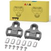 Grip Bicycle Cleats Compatible with Look KEO Pedals, Non-Slip TPU