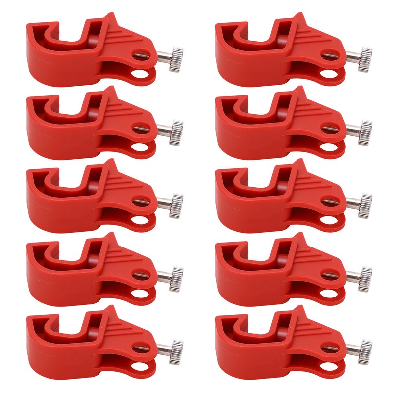 10Pcs Circuit Breaker Lockout Device Multifunctional Universal Circuit Breaker Safety