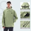 CAMEL Men's Rain Jacket - Lightweight Teflon Windbreaker Jacket with
