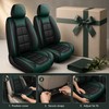2-Piece Universal Front Car Seat Covers – Full-Cover Artificial Leather