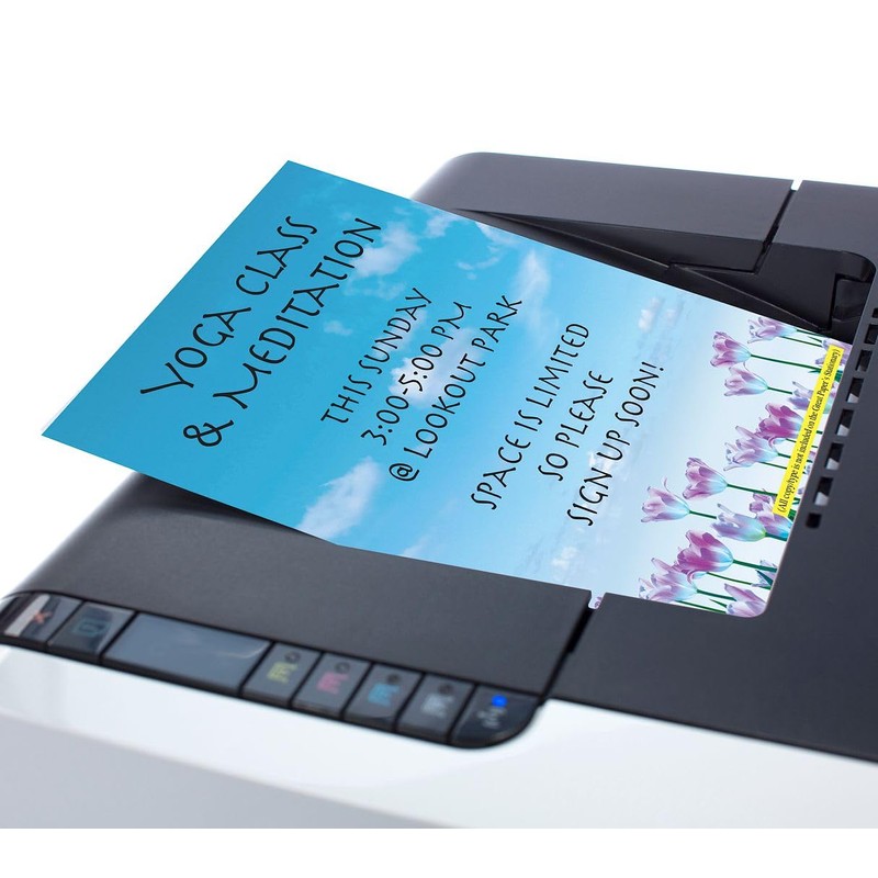 Great Papers! Tulips Field Letterhead, for Invitations, Announcements and Personal