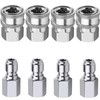 Pressure Washer Quick Connect Fittings,NPT 3/8 inch Stainless steel Spray