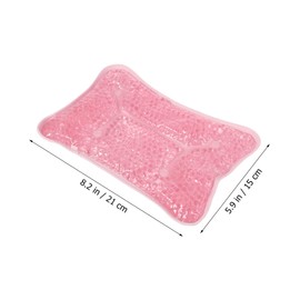 Outanaya 1Pc Reusable Gel Ice Pack Pillow for Relief Flexible Cold Pack for Injuries Lightweight and Portable for Muscle Fatigue and Swelling for Sprains and Surgery